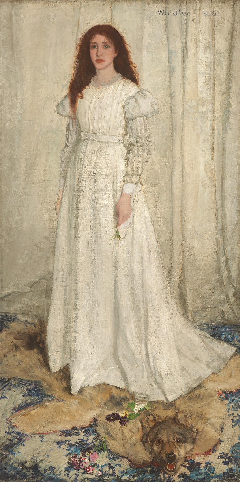 Symphony in White, No. 1: The White Girl James Abbott McNeill Whistler